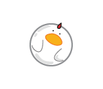 Chick-chick Bouncy Ball