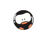 Pen-penguin Bouncy Ball