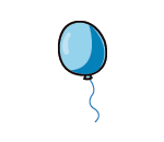 Aquamarine Balloon