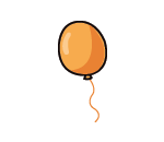 Orange Balloon