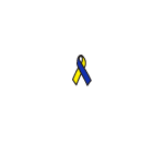 Blue & Yellow Ribbon