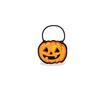 Trick or Treat Pumpkin Bucket