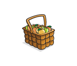 Basket of Autumn Apples