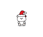 Santa Puppy Plushie