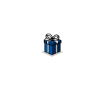 Blue and White Box