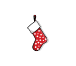 Red Dotted Stocking