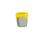 Yellow Paint Bucket
