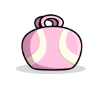 Pink Bowling Bag