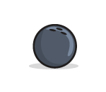 Black Bowling Ball
