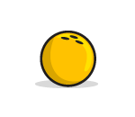 Yellow Bowling Ball