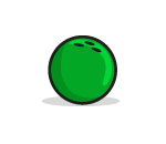 Green Bowling Ball