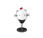 Mini Kitty Punching Bag