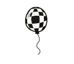 Checkered Balloon