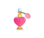 Pink Perfume Bottle