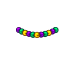 Multi-Color Bead Necklace