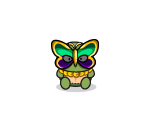 Turtle Mardi Gras Plushie