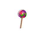 Green Swirl Lolly