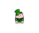 St. Pattys Piggy Plushie