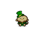 St. Patty Monkey Plushie