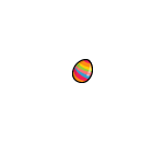 Rainbow Easter Egg