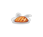 Bunny Plate Bread Loaf