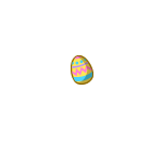 Pastel Patterned Egg