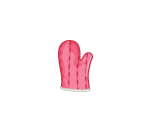 Pink Oven Mitts