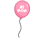 #1 Mom Balloon