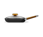 Covered Frying Pan