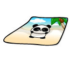 Panda Beach Towel