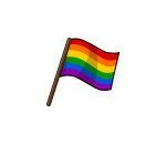 Mini Rainbow Flag