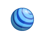 Blue Rubber Ball