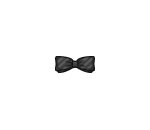 Fancy Black Bow Tie