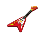 Really Red Guitar