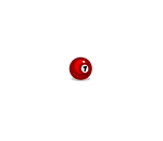 Red Pool Ball