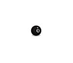 Black Eight Pool Ball