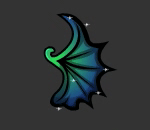 Sparkling Iridescent Wing