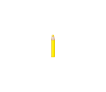 Yellow Colored Pencil