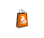 Orange Shopping Bag