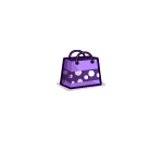 Purple Mini Shopping Bag