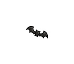 Small Black Batty Bat
