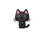 Cute Black Cat
