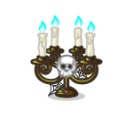 Skullish Candelabra