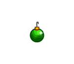 Christmasy Green Ornament