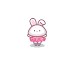 Skating Bunny Ballerina