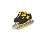 Yellow Sport Skates