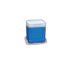 Blue Tailgating Cooler
