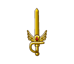 Petaissance Fair Winged Gold Sword