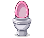 Lovely Pink Toilet