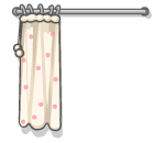 Lovely Dotty Shower Curtain